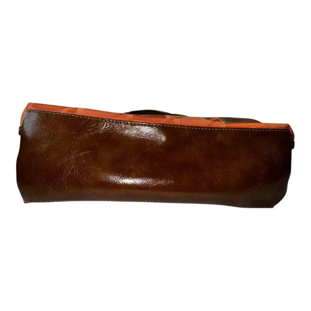 Nine & Co Tangerine Orange Small Handbag Purse